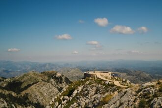 Njegoš Mausoleum viewpoint in Lovćen National Park