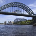 Tyne Bridge over the River Tyne in Newcastle, near Newcastle Airport