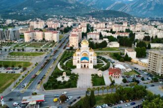 Cathedral of Saint Jovan Vladimir in Bar Montenegro