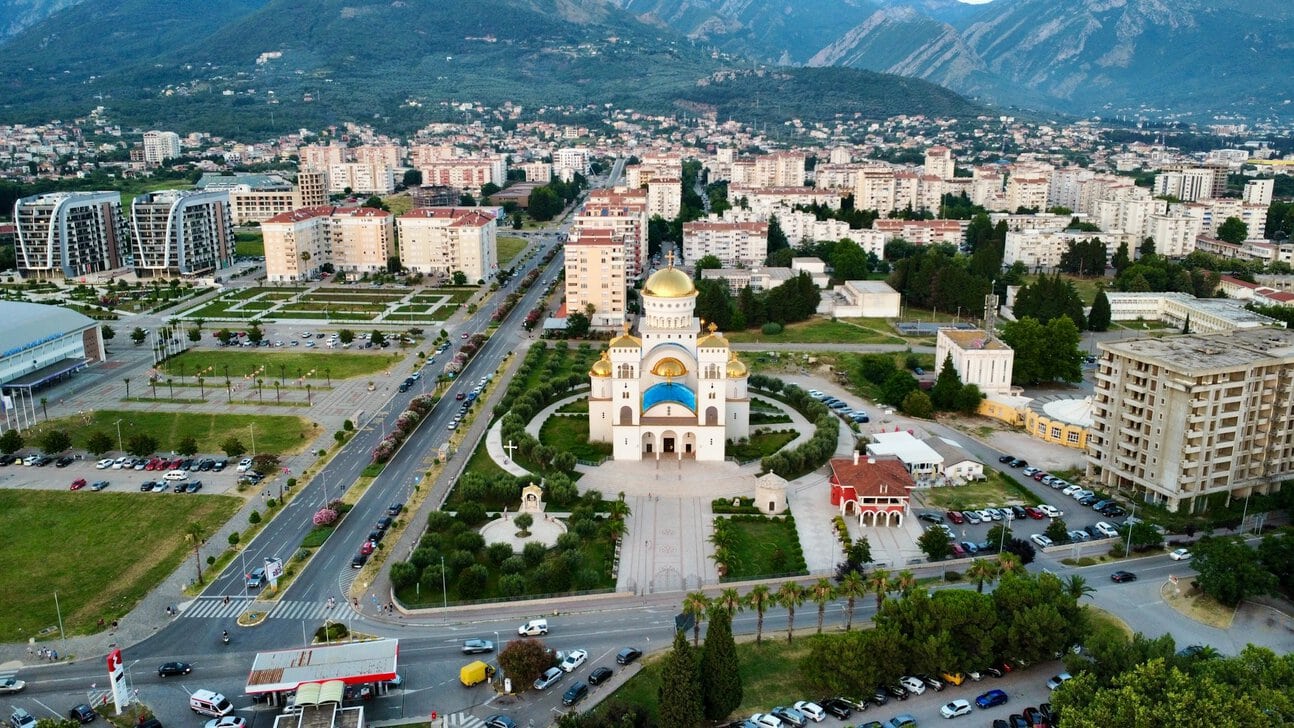 Cathedral of Saint Jovan Vladimir in Bar Montenegro