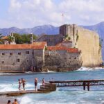 Budva Old Town and Citadel on Montenegro's Adriatic coast