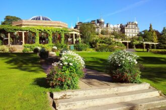 Valley Gardens and the Sun Pavilion in Harrogate, North Yorkshire