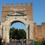 The Arch of Augustus in Rimini, Italy