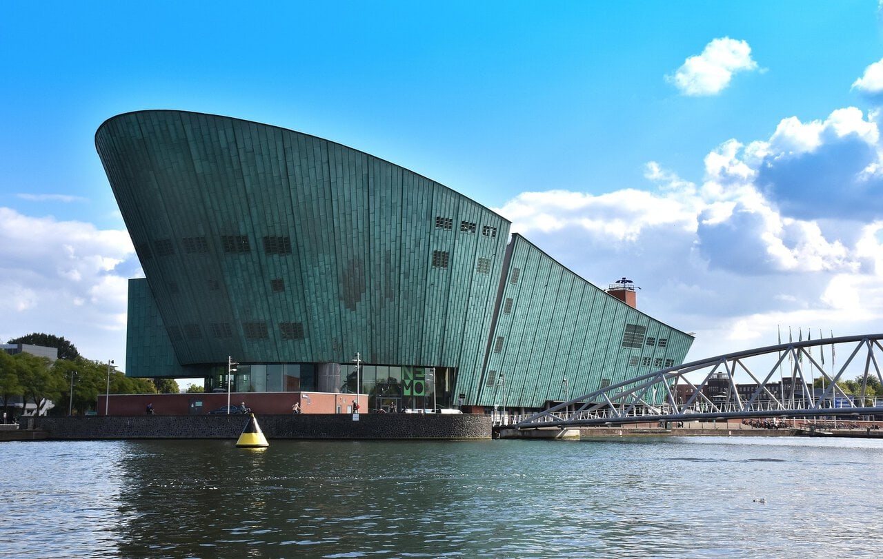 NEMO Science Museum on Amsterdam's waterfront