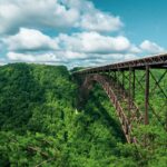 New River Gorge Bridge on the Amtrak Cardinal route