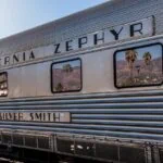 California Zephyr passenger train carriage