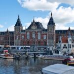 Amsterdam Central Station and waterfront transport hub