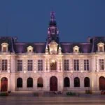 Poitiers Town Hall featured in the Poitiers Airport Transfers Guide.