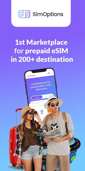 SimOptions — eSIM data plans for travel