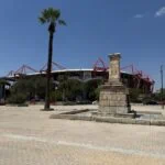 Georgios Karaiskakis Stadium, home of Olympiacos FC, in Piraeus near Athens