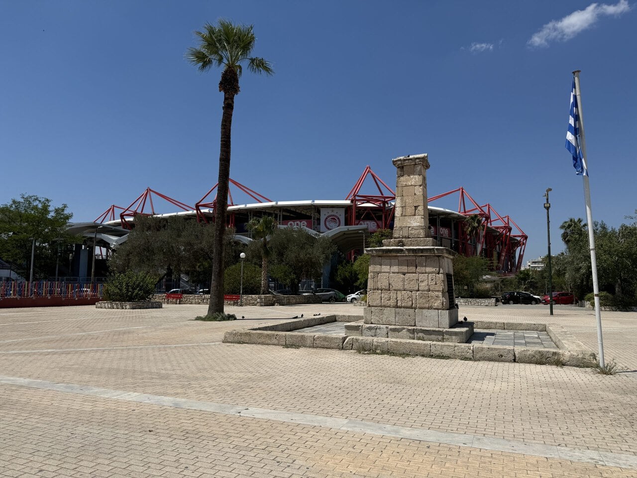 Georgios Karaiskakis Stadium, home of Olympiacos FC, in Piraeus near Athens