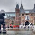 Rijksmuseum and Museumplein in Amsterdam