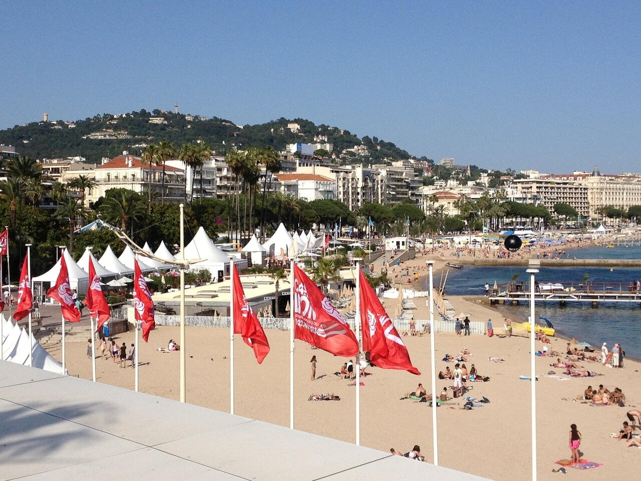 Things to Do in Cannes - La Croisette promenade and beaches on the French Riviera