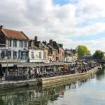 The Saint-Leu Quarter and canals in Amiens featured in the Visiting Amiens Guide.