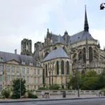The magnificent Notre-Dame de Reims Cathedral in the historic centre of Reims