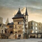 Historic architecture in Antwerp city centre