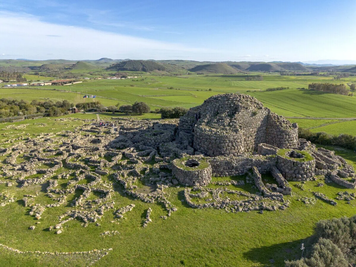 Su Nuraxi archaeological site in Sardinia