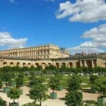 Palace of Versailles and formal gardens near Paris