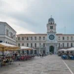 Piazza dei Signori and the Torre dell'Orologio in Padua