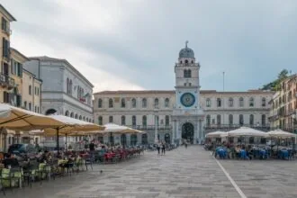 Piazza dei Signori and the Torre dell'Orologio in Padua