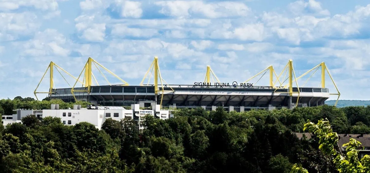 Signal Iduna Park stadium in Dortmund, home of Borussia Dortmund
