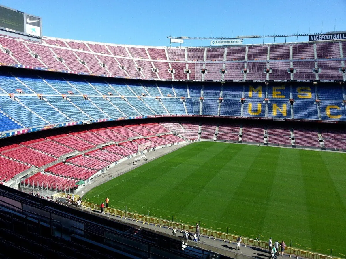 Camp Nou stadium in Barcelona