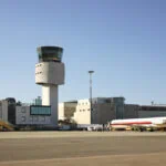 Olbia Costa Smeralda Airport terminal and control tower