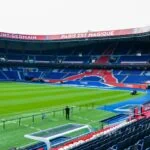 Inside the Parc des Princes stadium, home of Paris Saint-Germain