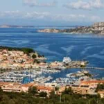 Ferry port at Palau in northern Sardinia