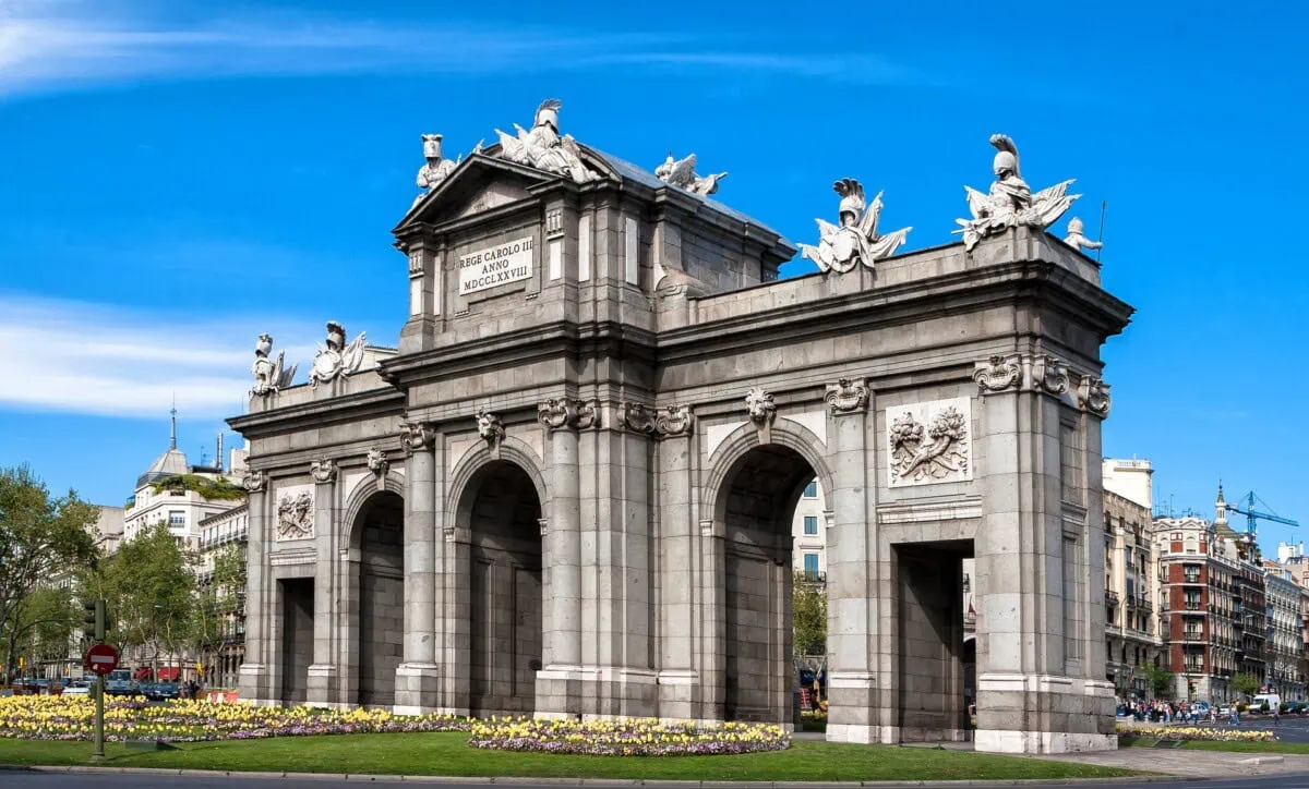 Puerta de Alcalá in Madrid