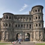 Porta Nigra Roman city gate in Trier, Germany